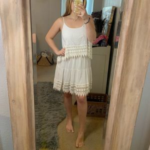 Altar’d State Double Layer Embroidered Dress